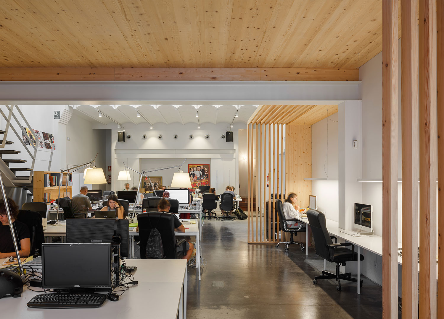 Vista Estudi Arquitectura - Oficines Minoria Absoluta