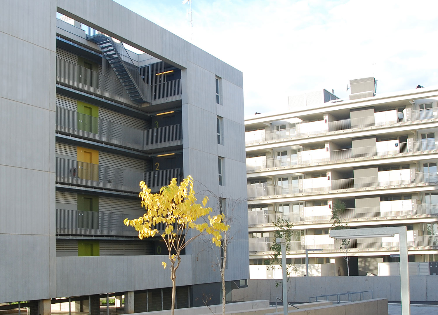 Vista Estudi Arquitectura - Habitatges de protecció oficial a Sabadell