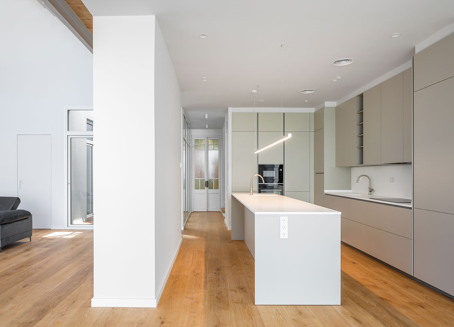 Vista Estudi Arquitectura - Reforma i ampliació amb fusta a Sabadell